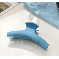 Матовый голубой краб для волос