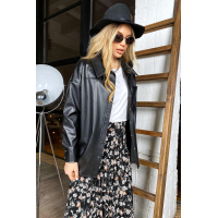 Черная женская рубашка Seventeen 1695.4538