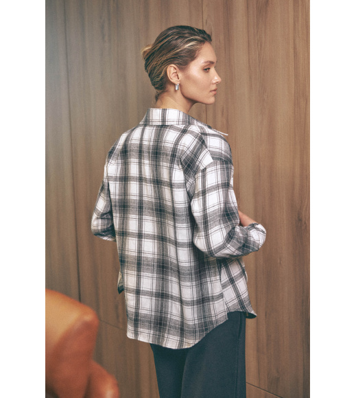 Серая женская рубашка Seventeen 2255.6283