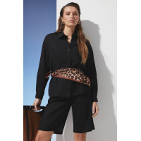 Черная женская рубашка Seventeen 2279.6340