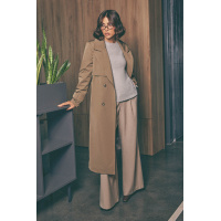 Бежевый женский тренч Seventeen 2246.6286 Бежевый женский тренч Seventeen 2246.6286