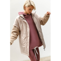 Бежевая женская куртка-жилет Seventeen 2088-1.5472