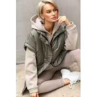 Оливковый женский жилет Seventeen 2088.5480