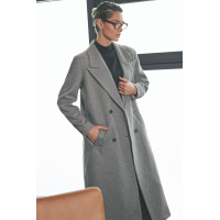 Серое женское пальто Seventeen 2249.6264