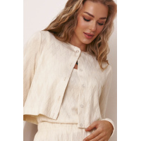 Молочная женская кофта-пижама Seventeen 2238.6235