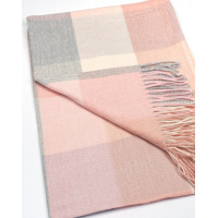 Рожевий шарф-палантин з кашеміру