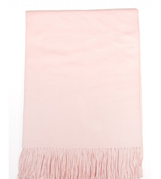 Кашеміровий шарф палантин рожевого кольору