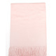 Кашеміровий шарф палантин рожевого кольору