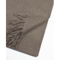 Кашеміровий шарф палантин коричневого кольору