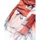 Кашеміровий різнокольоровий шарф-палантин