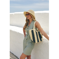 Оливковые женские шорты Seventeen 2383.6421