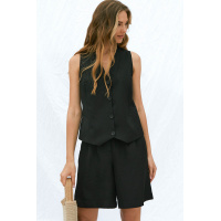 Черные женские шорты Seventeen 2183.6011