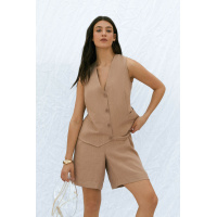 Бежевые женские шорты Seventeen 2183.6002