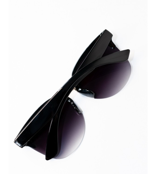 Черные очки клабмастеры с градиентом