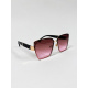 Розовые солнцезащитные очки в стиле оверсайз