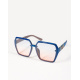 Синие солнцезащитные очки с градиентом