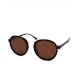 Солнцезащитные очки темно-коричневого цвета