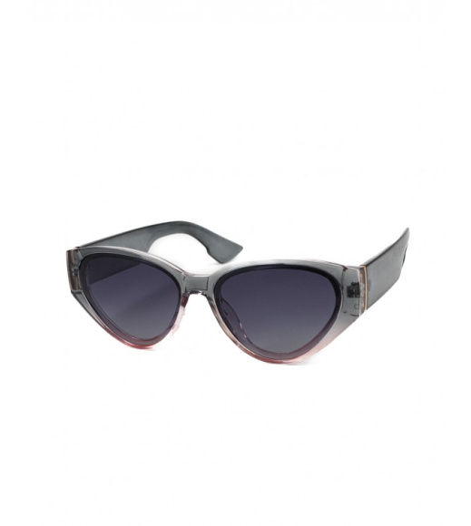 Темно-серые солнцезащитные очки с градиентом