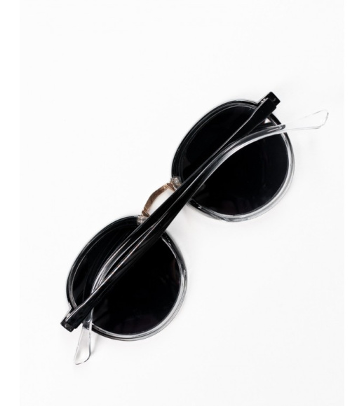 Сонцезахисні окуляри темно-сірого кольору