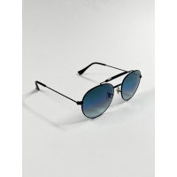 Темно-синие солнцезащитные очки с перемычкой