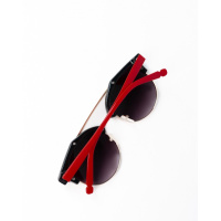 Черно-красные очки клабмастеры