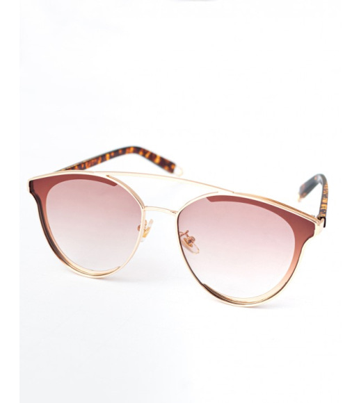 Солнцезащитные очки с леопардовыми дужками