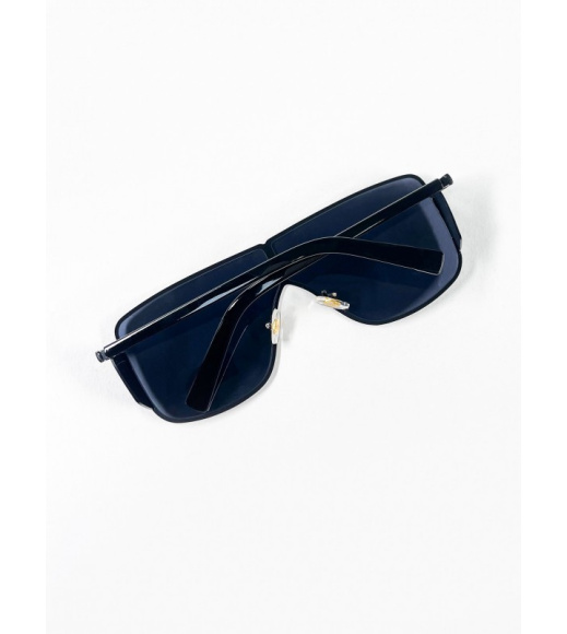 Черные солнцезащитные очки-маска