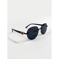 Безоправные солнцезащитные очки овальной формы