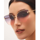 Сонцезахисні окуляри кішечки з коричневими лінзами