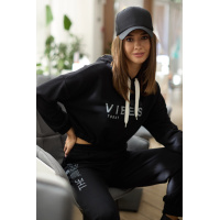 Черный женский спортивный костюм Seventeen 1783.4821