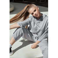 Серый женский спортивный костюм Seventeen 1627.4287