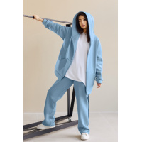Голубой женский спортивный костюм Seventeen 1967.5103