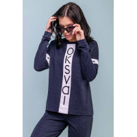 Синий женский спортивный костюм Seventeen 1104.3184