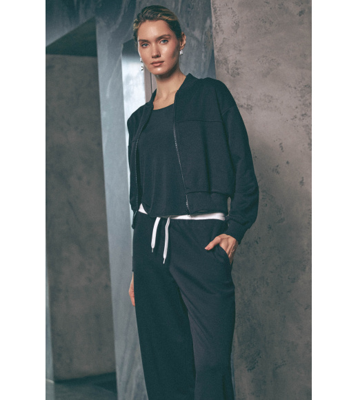 Черный женский спортивный костюм Seventeen 2263.6296