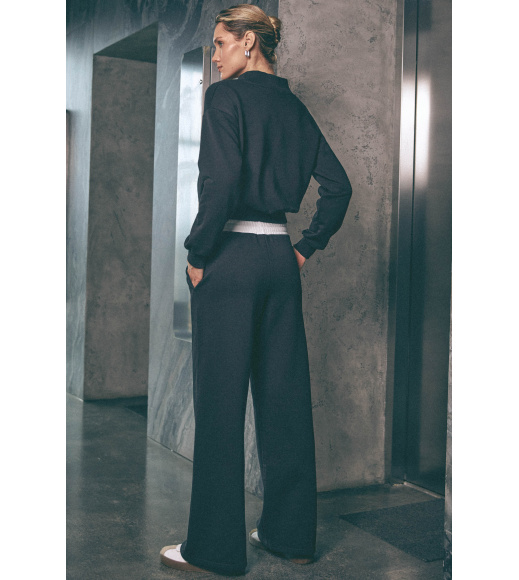 Черный женский спортивный костюм Seventeen 2263.6296