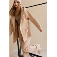 Кофейный женский спортивный костюм Seventeen 1967.5109