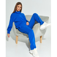 Ангоровый синий демисезонный костюм