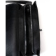 Чорна прямокутна сумочка крос-боді