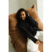 Чорний жіночий джемпер Seventeen 5618.5499