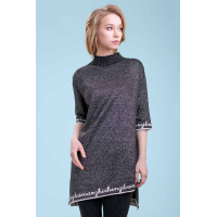 Черный женский свитер Seventeen 1408.3289