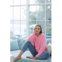 Розовый женский джемпер Seventeen 5618.5128