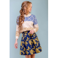 Мультиколор женский свитер Seventeen 1419.3256