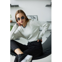 Белый женский джемпер Seventeen R819.5140