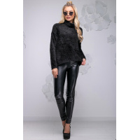 Черный женский свитер Seventeen 1038.2732