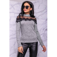 Серая женская кофта Seventeen 1083.3014