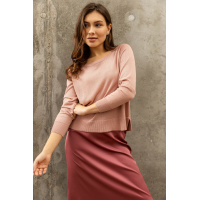 Розовый женский джемпер Seventeen 1433.5670