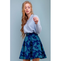 Голубой женский пуловер Seventeen 1448.3252