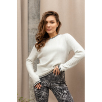 Белый женский джемпер Seventeen R819.5692
