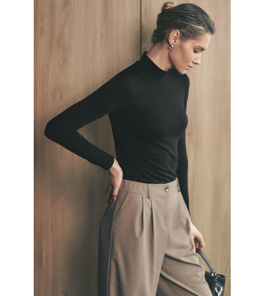 Черный женский гольф Seventeen 2266.6293