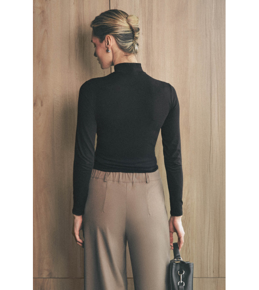 Черный женский гольф Seventeen 2266.6293